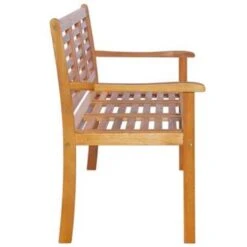 VidaXL Driezits Tuinbank 150 Cm Massief Eucalyptushout -VIDAXL Winkel 8060fec1c7d741aea67897ea5458c08b