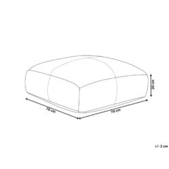 MEKHTAR - Vloerkussen - Multicolor - 70 X 70 Cm - Katoen -VIDAXL Winkel 80ff80c98a634431ac6371afdf66fb40