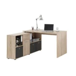 Hoekbureau Lex - Eiken - 66,5x136x74 Cm -VIDAXL Winkel 81003333 4013