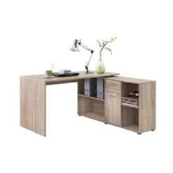 Hoekbureau Lex - Eiken - 66,5x136x74 Cm -VIDAXL Winkel 81003333 4014
