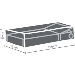 Outdoor Covers Premium Hoes - Ligbed - 40x200x75 Cm 5 Outdoor Covers Premium Hoes - Ligbed - 40x200x75 Cm -VIDAXL Winkel 81005645 9000