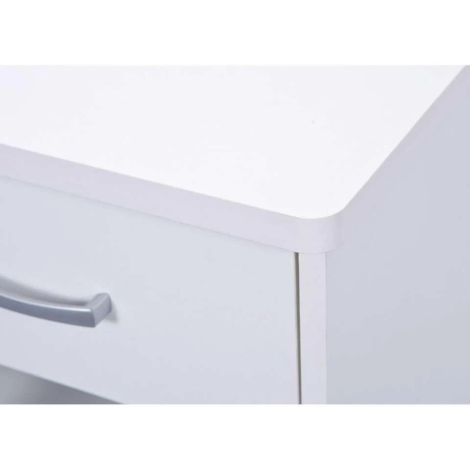 Hoekbureau Grossi - Wit - 75x118x79 Cm 3 Hoekbureau Grossi - Wit - 75x118x79 Cm - Afbeelding 3