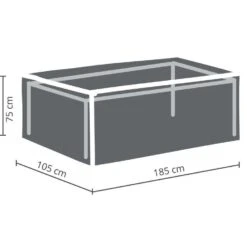 Outdoor Covers Premium Hoes Voor Tuintafel - 180 Cm -VIDAXL Winkel 81010512 0200