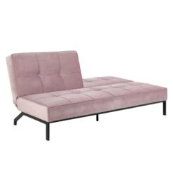 Slaapbank Linz - Velvet Roze -VIDAXL Winkel 81020378 0300