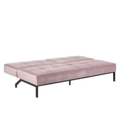 Slaapbank Linz - Velvet Roze -VIDAXL Winkel 81020378 0400