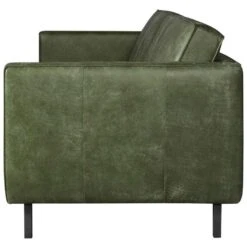 Bank Ferro 3,5-zits - Leer - Olijf -VIDAXL Winkel 81023416 0300