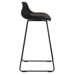 Barkruk Liva - Zwart (2 Stuks) -VIDAXL Winkel 81026447 0300