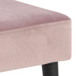 Bankje Gaby - Fluweel - Roze - 45x95x38 Cm -VIDAXL Winkel 81026453 0400