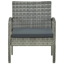 VidaXL - Tuin Fauteuil - Grijs - Poly Rattan -VIDAXL Winkel 810d49e12edb4d63bf28fa316b9592c7