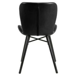 Sohome Eetkamerstoel - Set Van 2 - Jasmaine - PU - Zwart -VIDAXL Winkel 81415b879c644bad87271776ac4fa6c9