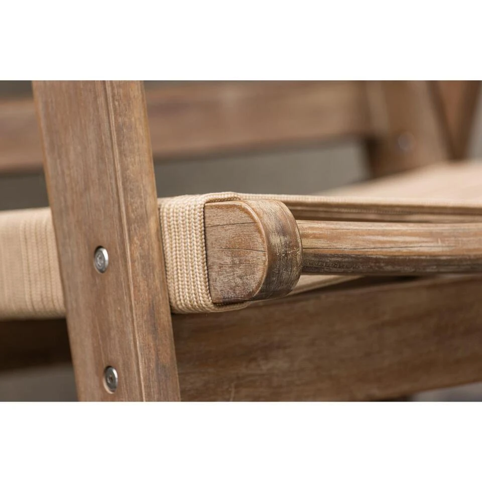 Svea - Esmée Outdoor Loungestoel - Acaciahout - Naturel 3 Svea - Esmée Outdoor Loungestoel - Acaciahout - Naturel - Afbeelding 3