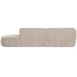 WOOOD Polly Chaise Longue - Polyester - Zand - 71x258x150/105 -VIDAXL Winkel 81ed5f03c39a43ee98194982afb2d725