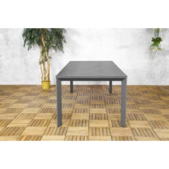 Merkloos Sens-Line - Bianca Tuintafel - 220x100cm - HPL -VIDAXL Winkel 820bdab3d6a34b18bdd8b0b495f0f885