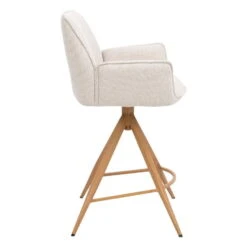 Barstoel Beige/Naturel - Zithoogte 66cm - Noa - Set Van 2 10 Barstoel Beige/Naturel - Zithoogte 66cm - Noa - Set Van 2 -VIDAXL Winkel 822979b89df947e59d7102195cbf6b9e