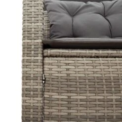 VidaXL - Tuinbank Voor 5 Met Kussens Beige Poly Rattan 3 Stuks -VIDAXL Winkel 82b3a3e4274542c5b00a0d3e5df2ace8