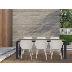 Lisomme Joris Tuintafel Bruin - 210 X 100 Cm -VIDAXL Winkel 82b80855361a462096a171e8c7954bac