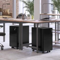 Parya Home Ladeblok Bureau Op Wieltjes 3 Lades -VIDAXL Winkel 82f690211d3d4a57914ab1bae7027013