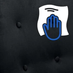 CLP Schommelstoel Sanka Fluweel - Zwart -VIDAXL Winkel 832fc722c8f64f79ab07500c4f59eff6