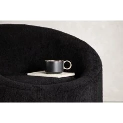 Svea - Nuko Fauteuil - Teddy - Zwart -VIDAXL Winkel 837fc0a28a3743ab8902349cd4f2c376