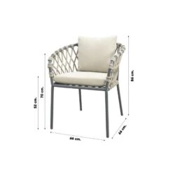 Sara Tuinstoel - Rope/Antraciet 15 Sara Tuinstoel - Rope/Antraciet -VIDAXL Winkel 847c787383ad47f793ae55a5245cfd7f