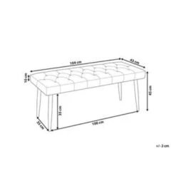 ESSONNE - Hocker - Beige - Kunstleer -VIDAXL Winkel 85687704919f4045ab6f10939f7ad120