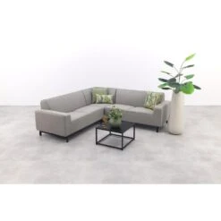 VDG Boavista/Toronto Sunbrella Loungeset (4-delig) - Nature Grey -VIDAXL Winkel 8570430d4e5647189e7df2dde16cf05d