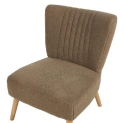 VAASA - Fauteuil - Bruin - Polyester -VIDAXL Winkel 85cd7ba4019041eb9d73e6ae87c3a39a