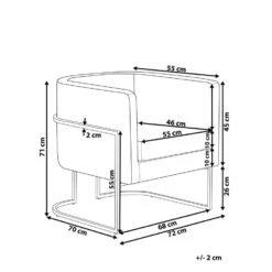 SIRKKA - Fauteuil - Taupe - Fluweel -VIDAXL Winkel 86192aad0e53494191888701a8da37e8
