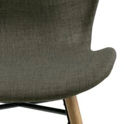 Eetkamerstoel Stof Khaki - Zithoogte 46,5cm - Zaria - Set Van 2 -VIDAXL Winkel 862dc318d72a4c76b58e725b218f7863