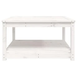 VidaXL - Salontafel Met Opbergruimte - Wit - Grenenhout - 82,5x82,5x45 Cm -VIDAXL Winkel 8639345b4df4487d99bb1ce42bc56a61