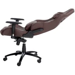 CLP Bureaustoel Keren Zwart Frame - Echt Leer - Bruin -VIDAXL Winkel 86aa185e31164331951e95f22c6b12c5