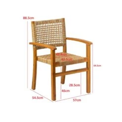 Set Van 2 Tuinstoelen Van Acacia En Touw -VIDAXL Winkel 86bd171e899e46bdb6d0e64ada4d47b4