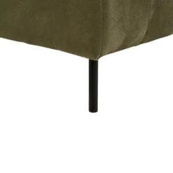 LANNILS - Chaise Longue - Groen - Linkszijdig - Fluweel -VIDAXL Winkel 86e376fc17b9402bac39d0bde75118fa