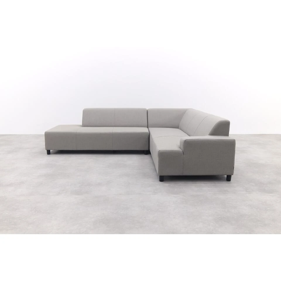 Malaga Hoekbank Loungeset Chaise Longue - Taupe 6 Malaga Hoekbank Loungeset Chaise Longue - Taupe - Afbeelding 6