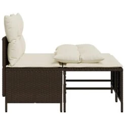 VidaXL - Loungeset - Bruin - Poly Rattan -VIDAXL Winkel 8954c80ca06b40c4b24144d93eafb5c6