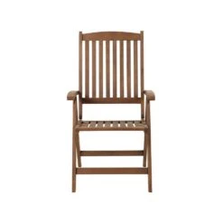 AMANTEA - Tuinstoel - Donkere Houtkleur - Acaciahout -VIDAXL Winkel 895f5c9097e744cbbe587eb1b9aa3f41