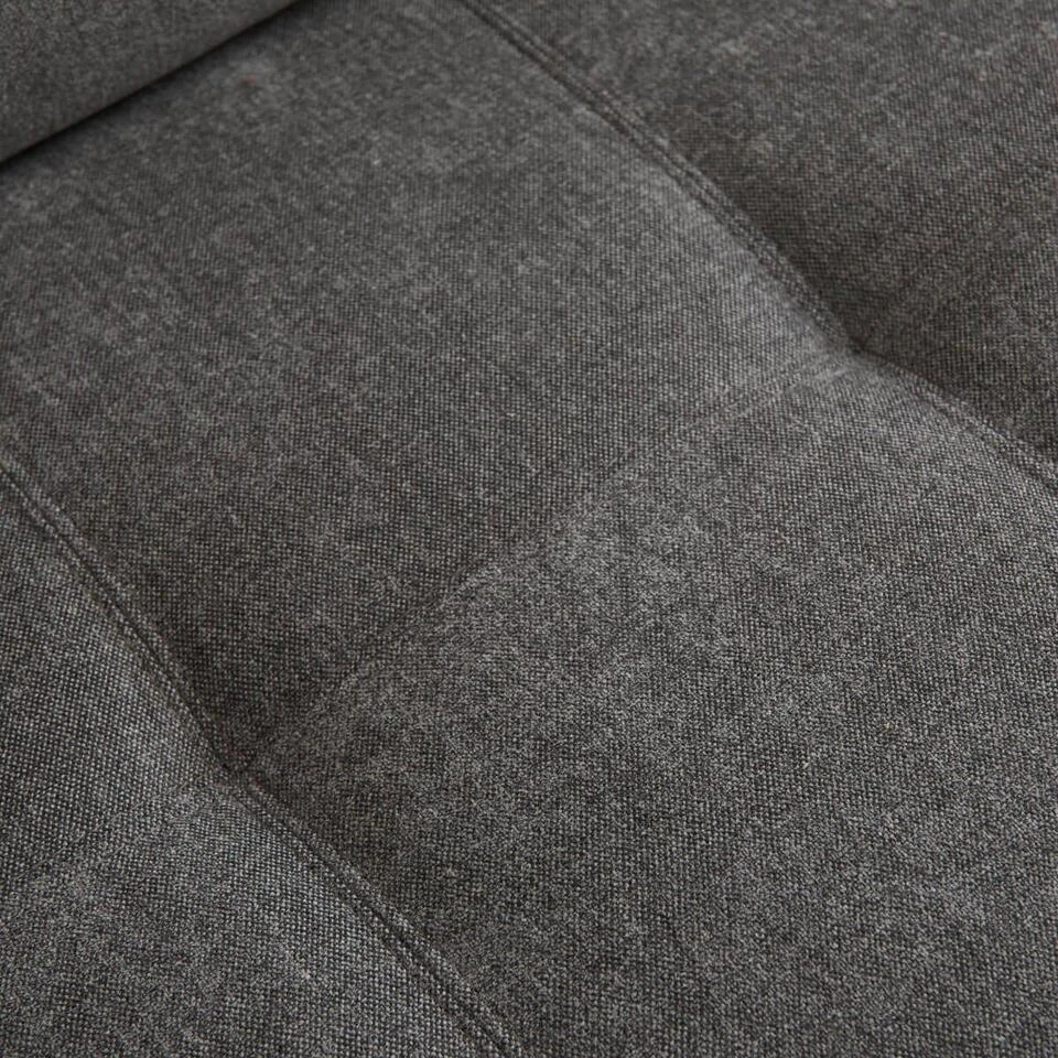 CALICOSY - Slaapbank CHESTER - Grijs - 84x207x102 Cm 8 CALICOSY - Slaapbank CHESTER - Grijs - 84x207x102 Cm - Afbeelding 8