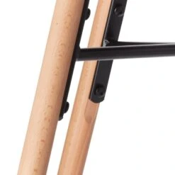 Nolon Nena-Pip Eetkamerstoel Zwart - Kunststof - Houten Poten -VIDAXL Winkel 8998993acdf34c1b94dd8984c3771b57 1