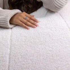 Icon Zitzak Sherpa - Fleece Zitzakfauteuil - Crème -VIDAXL Winkel 8a0c0f5def03408296bcb0d65edc39fa