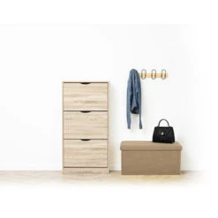 5Five Poef/hocker - Opbergbox - Beige - PU/MDF - 38 X 76 Cm -VIDAXL Winkel 8a242d8481594356aef63505a9b4006a