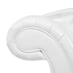 LATTES - Chaise Longue - Wit - Linkerzijde - Kunstleer -VIDAXL Winkel 8a7873cd780045908e986d2111ea67e2