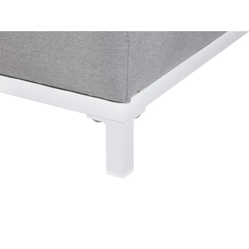 ROVIGO - Loungebank - Lichtgrijs - Polyester 8 ROVIGO - Loungebank - Lichtgrijs - Polyester - Afbeelding 8