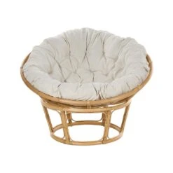 SALVO - Fauteuil - Lichtbeige - Rotan -VIDAXL Winkel 8af692c5e41642029806152a53a75da9 1