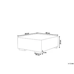 Beliani Ottomaan LUNGO - Zwart Leer -VIDAXL Winkel 8b1e505f3524461f9e145de835871166