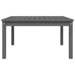 VidaXL - Loungetafel - Grijs - Massief Grenenhout - 82,5x82,5x45 Cm -VIDAXL Winkel 8bd04c2bcf6a463a9f6152dce7acf071