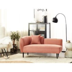 CHEVANNES - Chaise Longue - Roze - Linkszijdig - Polyester -VIDAXL Winkel 8cc6eae101e0413c99023ca1048cb507
