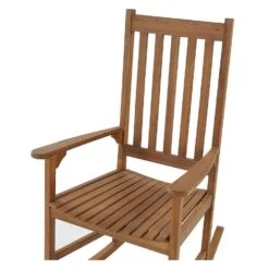 BOJANO - Schommelstoel - Lichte Houtkleur - Acaciahout 16 BOJANO - Schommelstoel - Lichte Houtkleur - Acaciahout -VIDAXL Winkel 8d2de75fcb064caab87156100352bc29