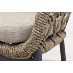 VDG Set Van 4 - Julia Dining Tuinstoel - Antraciet -VIDAXL Winkel 8d4c65a4441d4edbad2a22330aebf16c