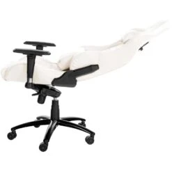 CLP Bureaustoel Keren Zwart Frame - Echt Leer - Wit -VIDAXL Winkel 8ddae6aa724a4a84b9ade723743584f0