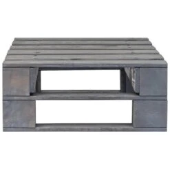 VidaXL - Tuinhocker Pallet - Grijs - Grenenhout -VIDAXL Winkel 8e58b05ed6d742e79c2939c69d8df8bc